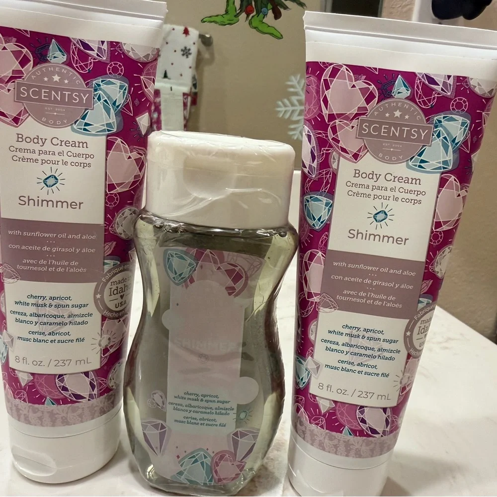 Scentsy Shimmer Body Cream and Body Wash Set - Picture 3 of 6